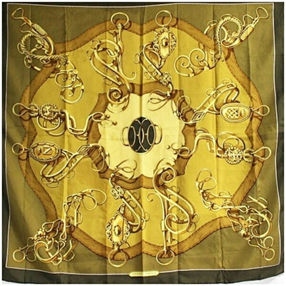 Hermes scarf/muffler, Carre 90 Lift Profile, for women.